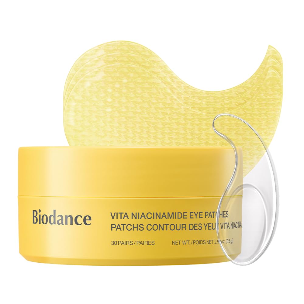 BIODANCE Hydrogel Eye Patches for Under Eye - Collagen Peptide, Anti Wrinkle & Fine Lines (60 Count)
