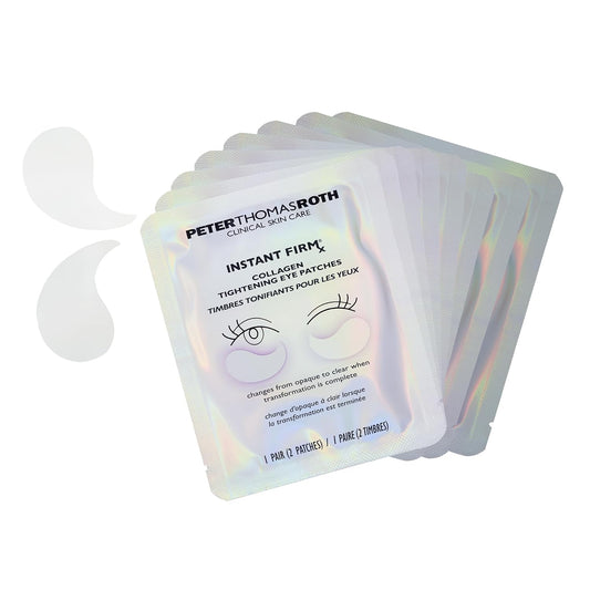 Peter Thomas Roth | Instant FIRMx® Collagen Tightening Eye Patches | Eye Patches For Firming Under-Eye Bags & Wrinkles | Eye Masks For Puffiness