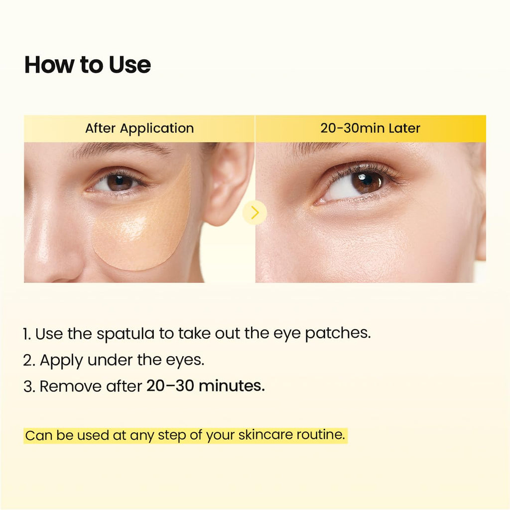 BIODANCE Hydrogel Eye Patches for Under Eye - Collagen Peptide, Anti Wrinkle & Fine Lines (60 Count)