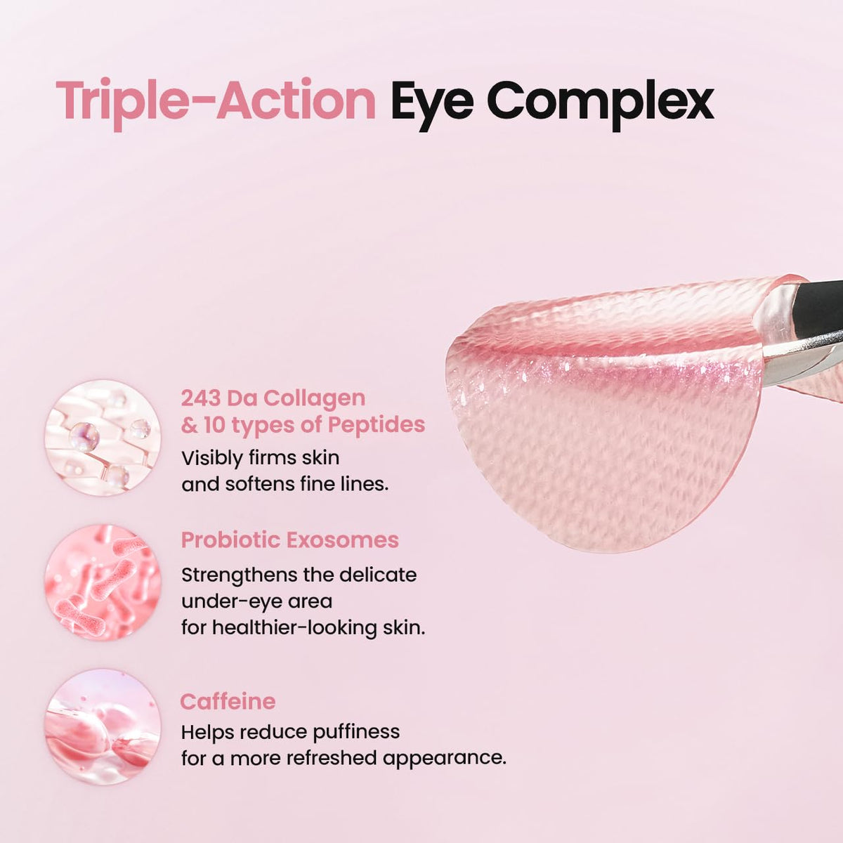 BIODANCE Hydrogel Eye Patches for Under Eye - Collagen Peptide, Anti Wrinkle & Fine Lines (60 Count)