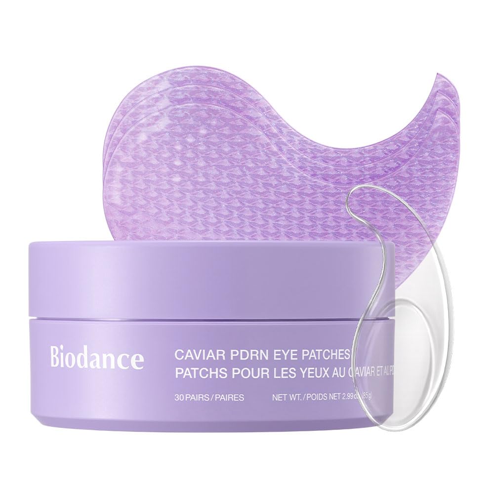 BIODANCE Hydrogel Eye Patches for Under Eye - Collagen Peptide, Anti Wrinkle & Fine Lines (60 Count)