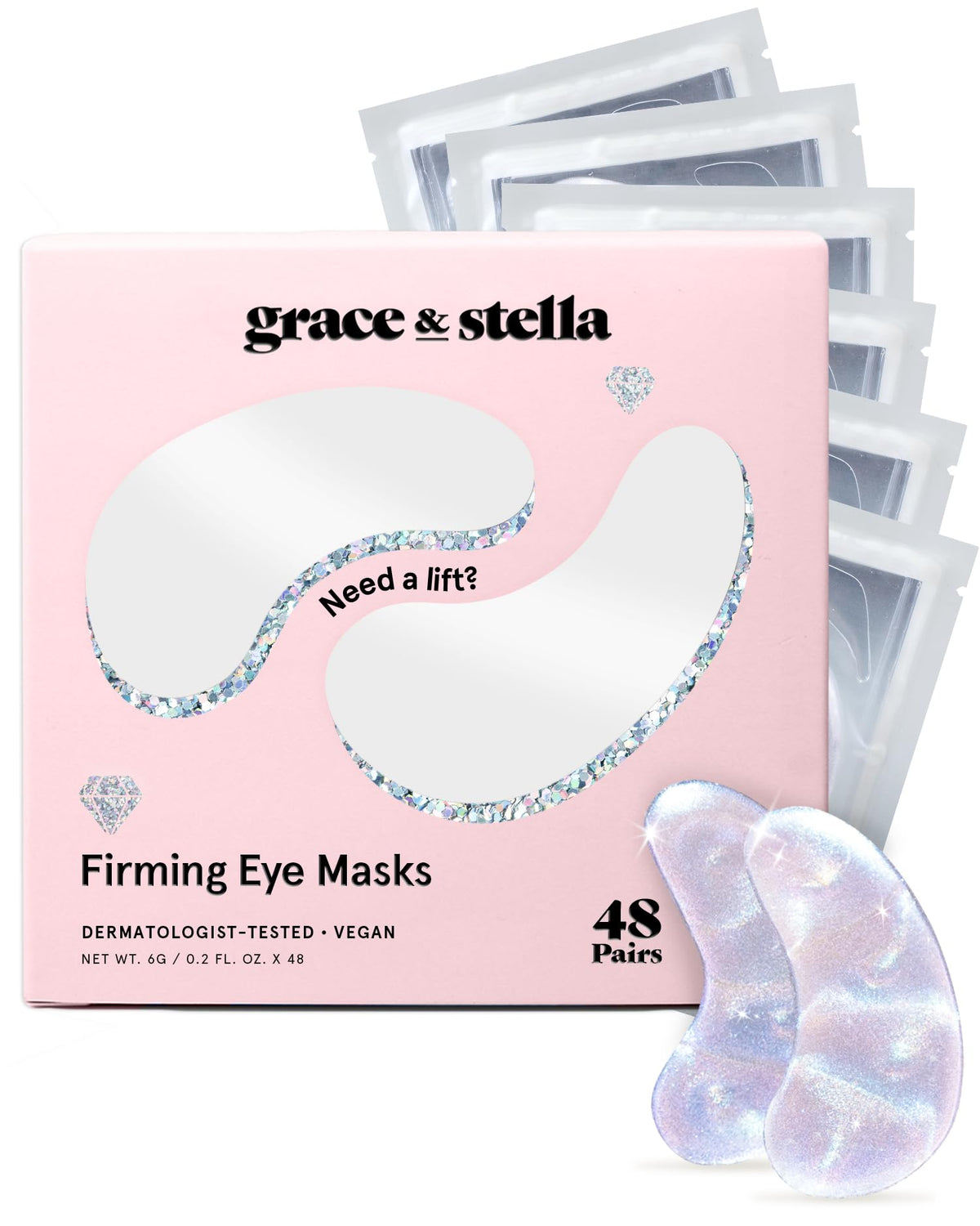 grace & stella Retinol Under Eye Patches for Puffy Eyes